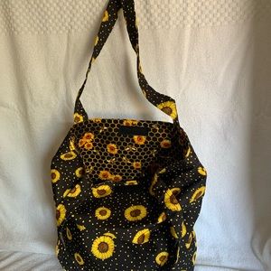 Hand made reversible tote bag.